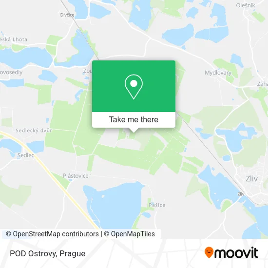 Карта POD Ostrovy