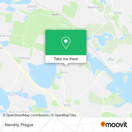 Карта Náměty