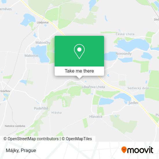 Карта Májky
