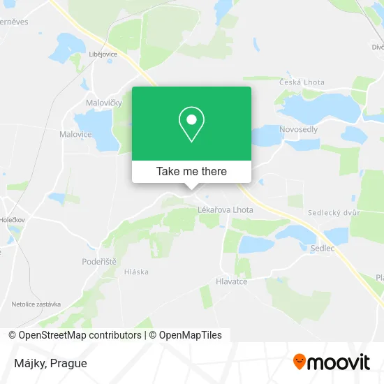 Карта Májky