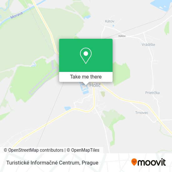Turistické Informačné Centrum map