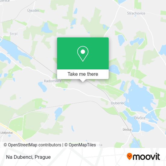 Карта Na Dubenci
