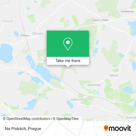 Карта Na Pískách