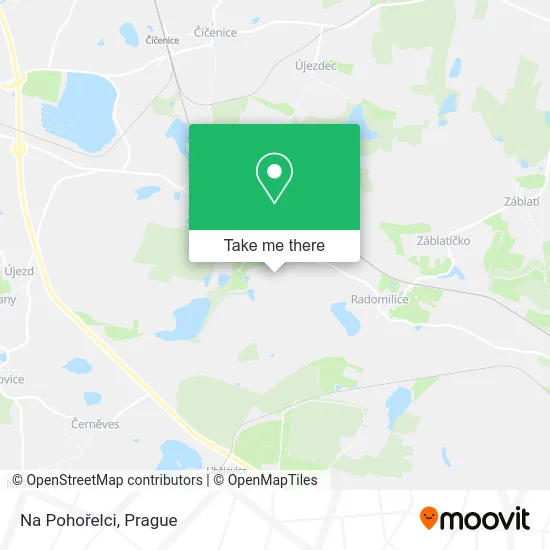 Карта Na Pohořelci