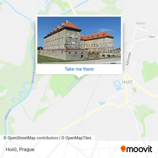 Карта Holíč