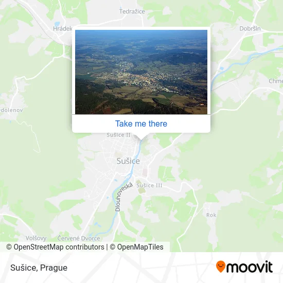 Карта Sušice