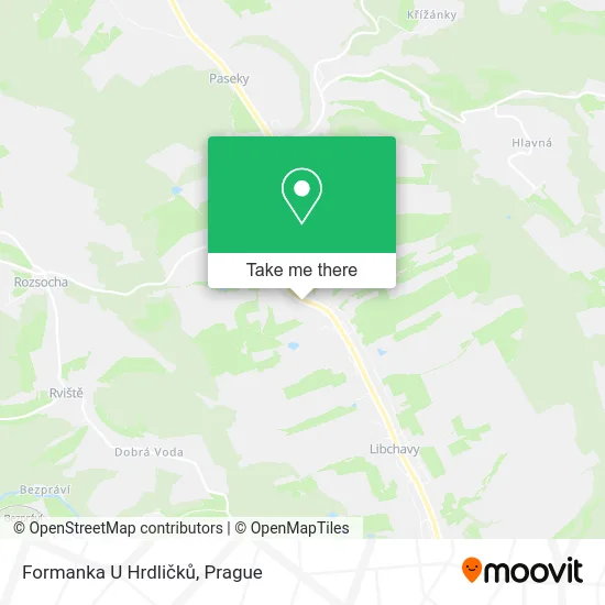 Карта Formanka U Hrdličků