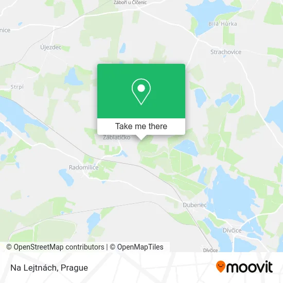 Карта Na Lejtnách