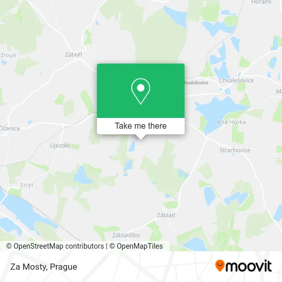 Карта Za Mosty
