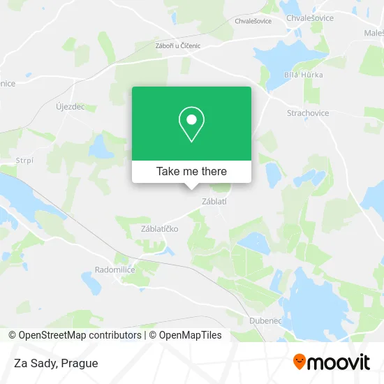 Карта Za Sady