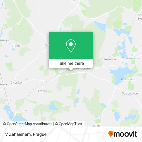 Карта V Zahájeném