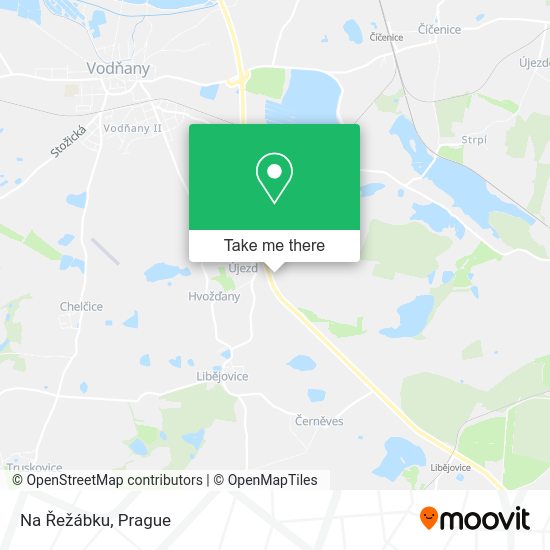Na Řežábku map