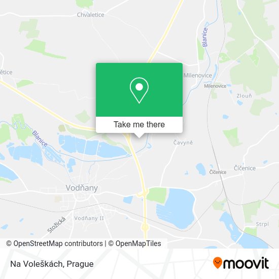 Карта Na Voleškách