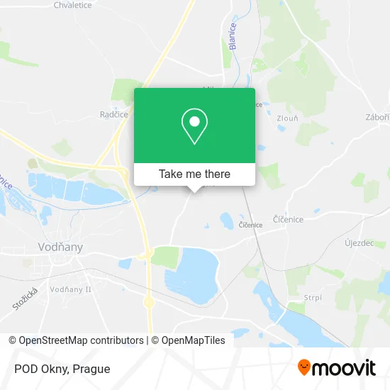 Карта POD Okny