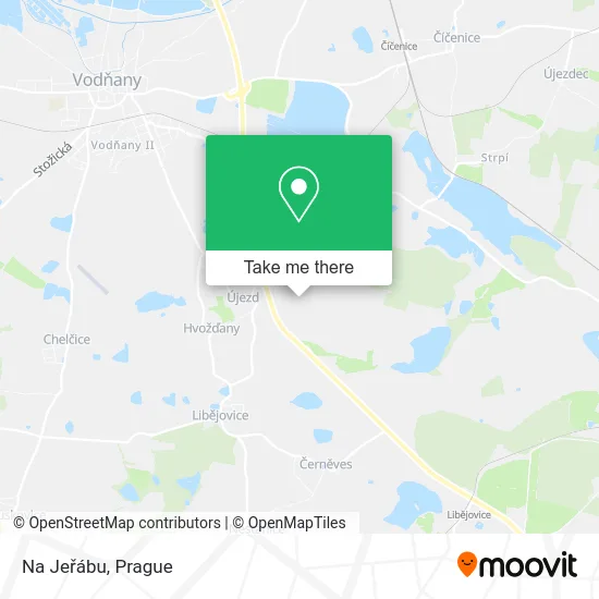 Карта Na Jeřábu