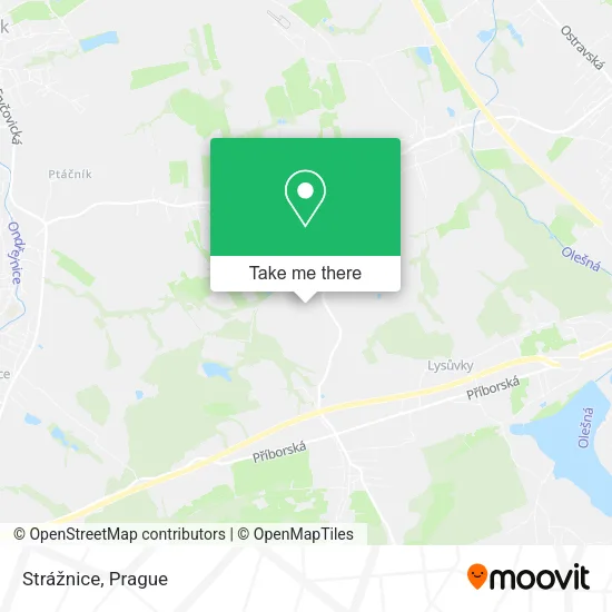 Карта Strážnice