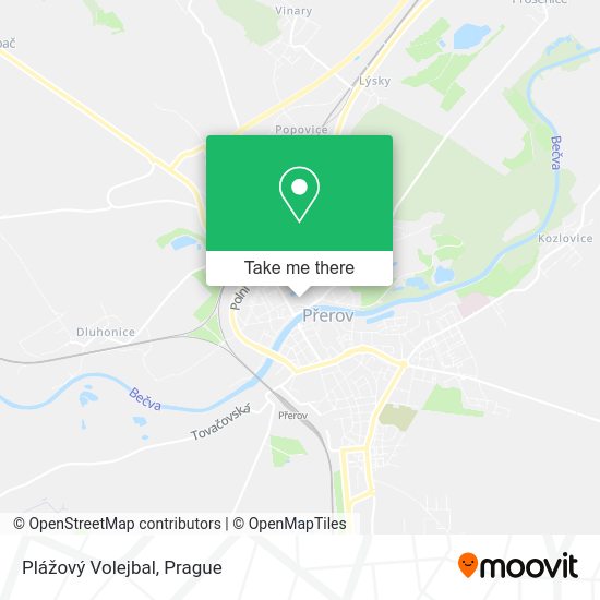 Plážový Volejbal map
