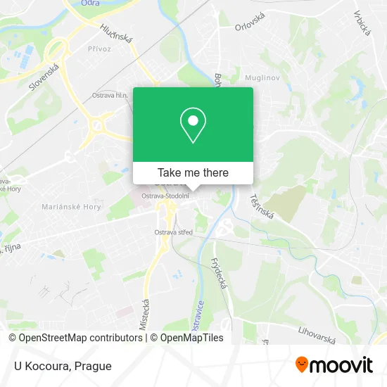 Карта U Kocoura