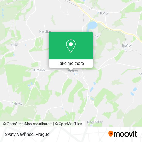 Svatý Vavřinec map