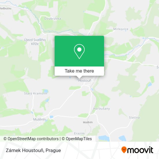 Zámek Houstouň map