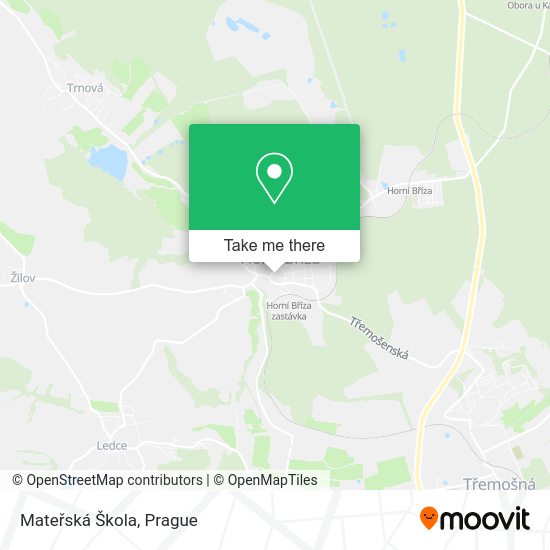 Mateřská Škola map