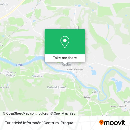 Turistické Informační Centrum map