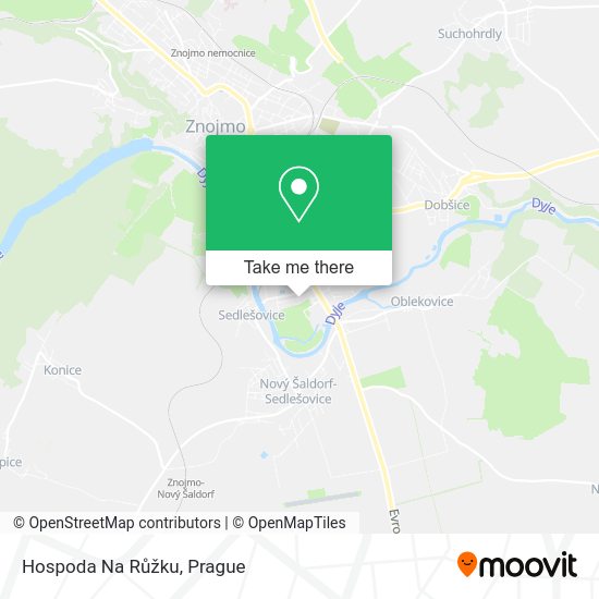 Hospoda Na Růžku map