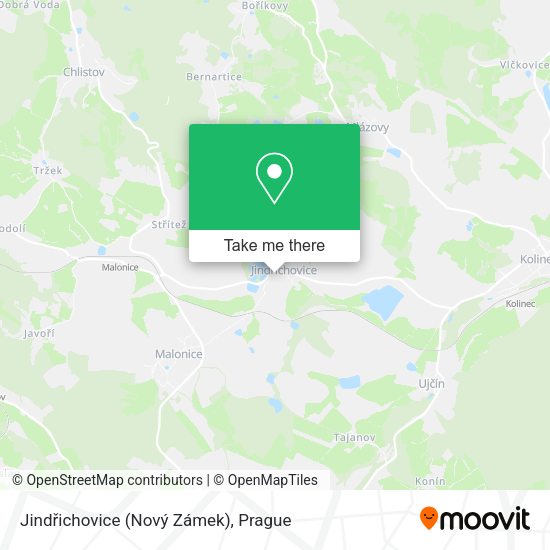 Jindřichovice (Nový Zámek) map