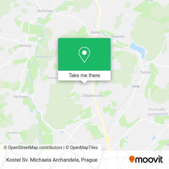 Kostel Sv. Michaela Archandela map