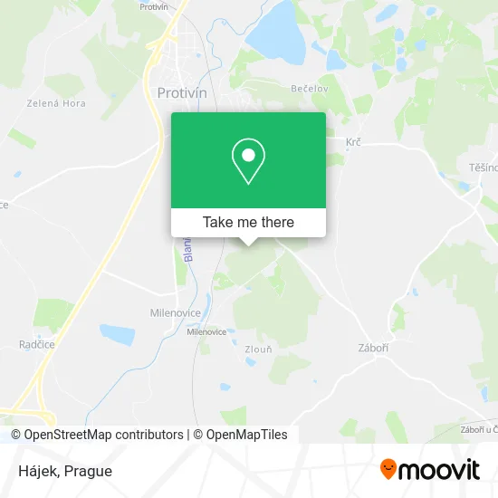 Карта Hájek