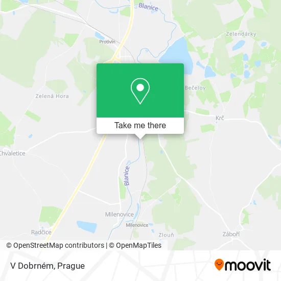 Карта V Dobrném