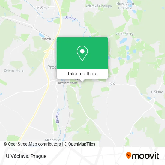 Карта U Václava