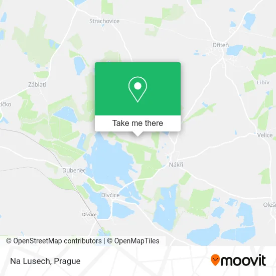 Карта Na Lusech