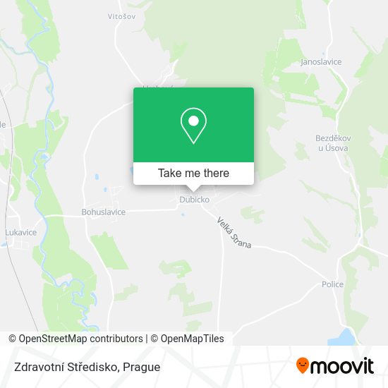Zdravotní Středisko map