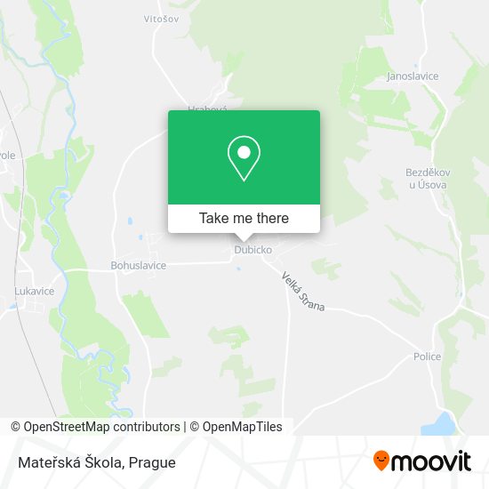 Mateřská Škola map