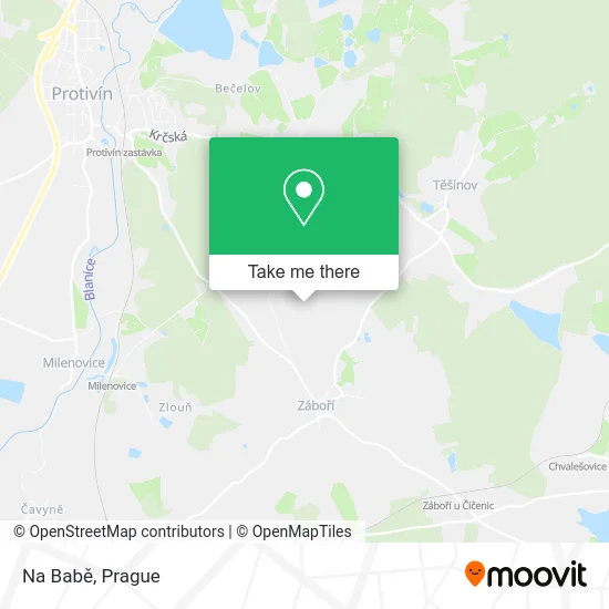 Карта Na Babě