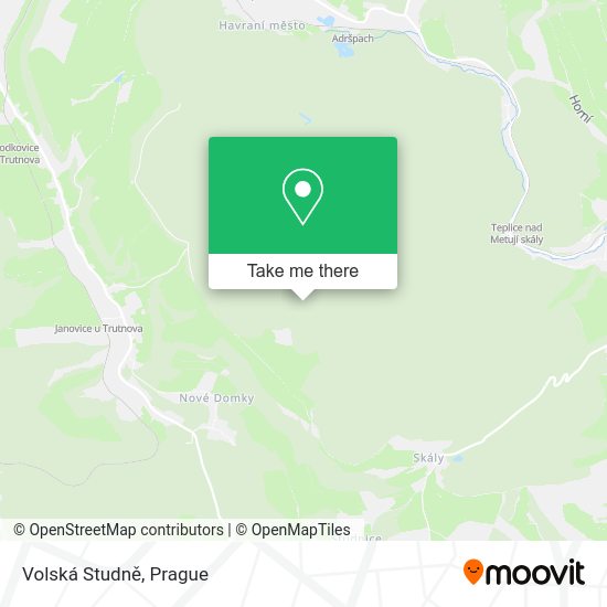 Карта Volská Studně