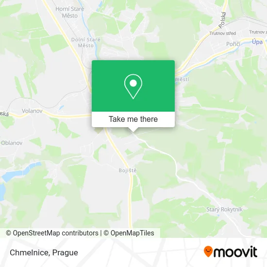 Карта Chmelnice