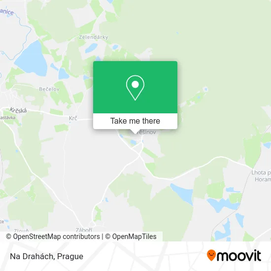 Карта Na Drahách