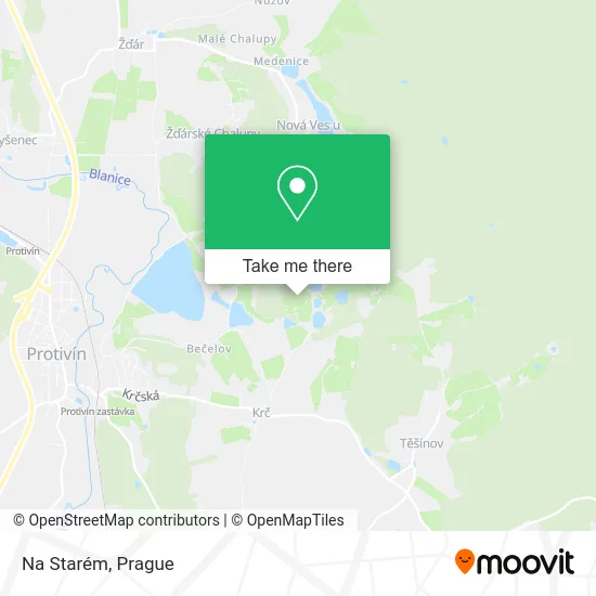 Карта Na Starém