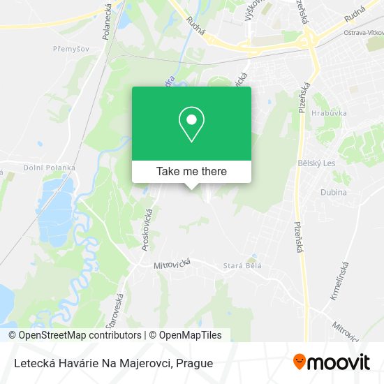 Letecká Havárie Na Majerovci map