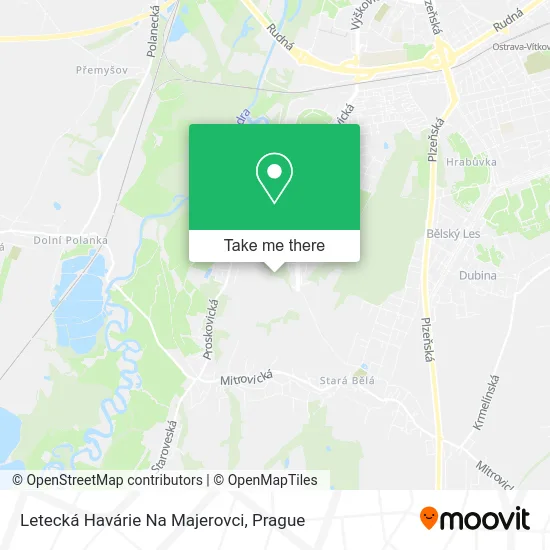 Карта Letecká Havárie Na Majerovci