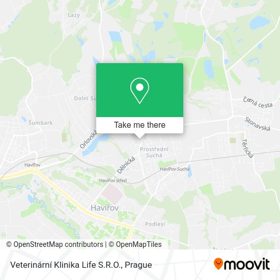 Veterinární Klinika Life S.R.O. map