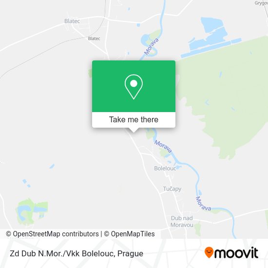 Zd Dub N.Mor./Vkk Bolelouc map