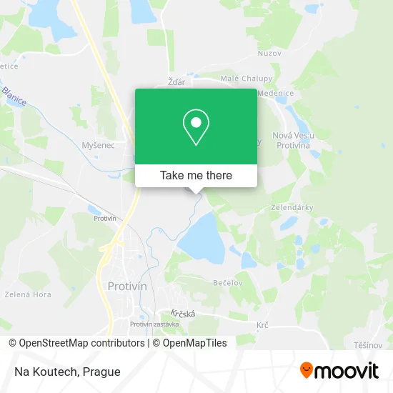 Карта Na Koutech