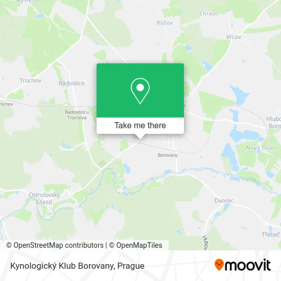 Kynologický Klub Borovany map