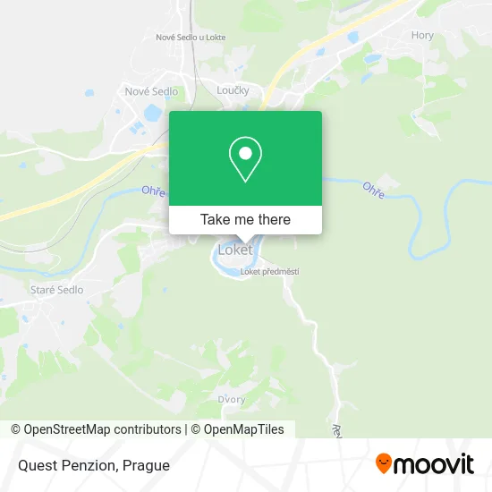 Карта Quest Penzion