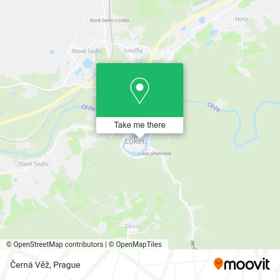 Карта Černá Věž