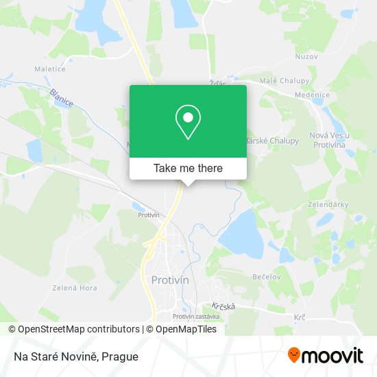 Na Staré Novině map