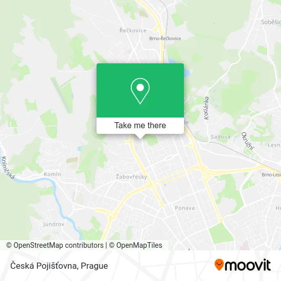 Карта Česká Pojišťovna